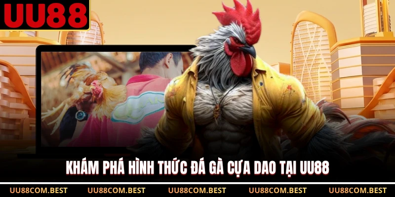 Khám phá hình thức đá gà cựa dao tại UU88